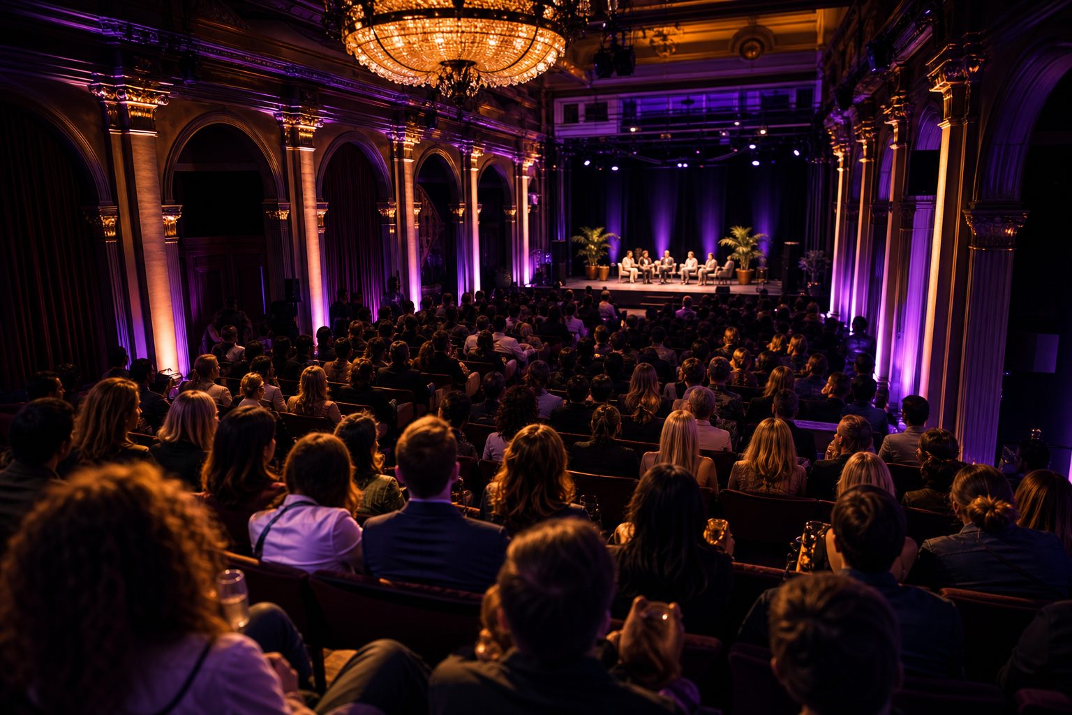 Conference audience atmosphere